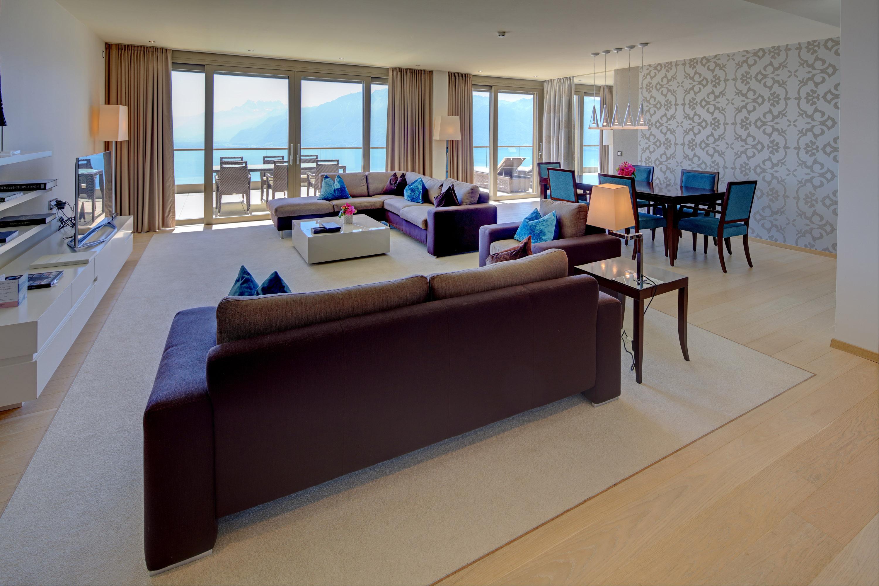 Le Mirador Resort & Spa Mont Pelerin Exterior photo A suite at the InterContinental