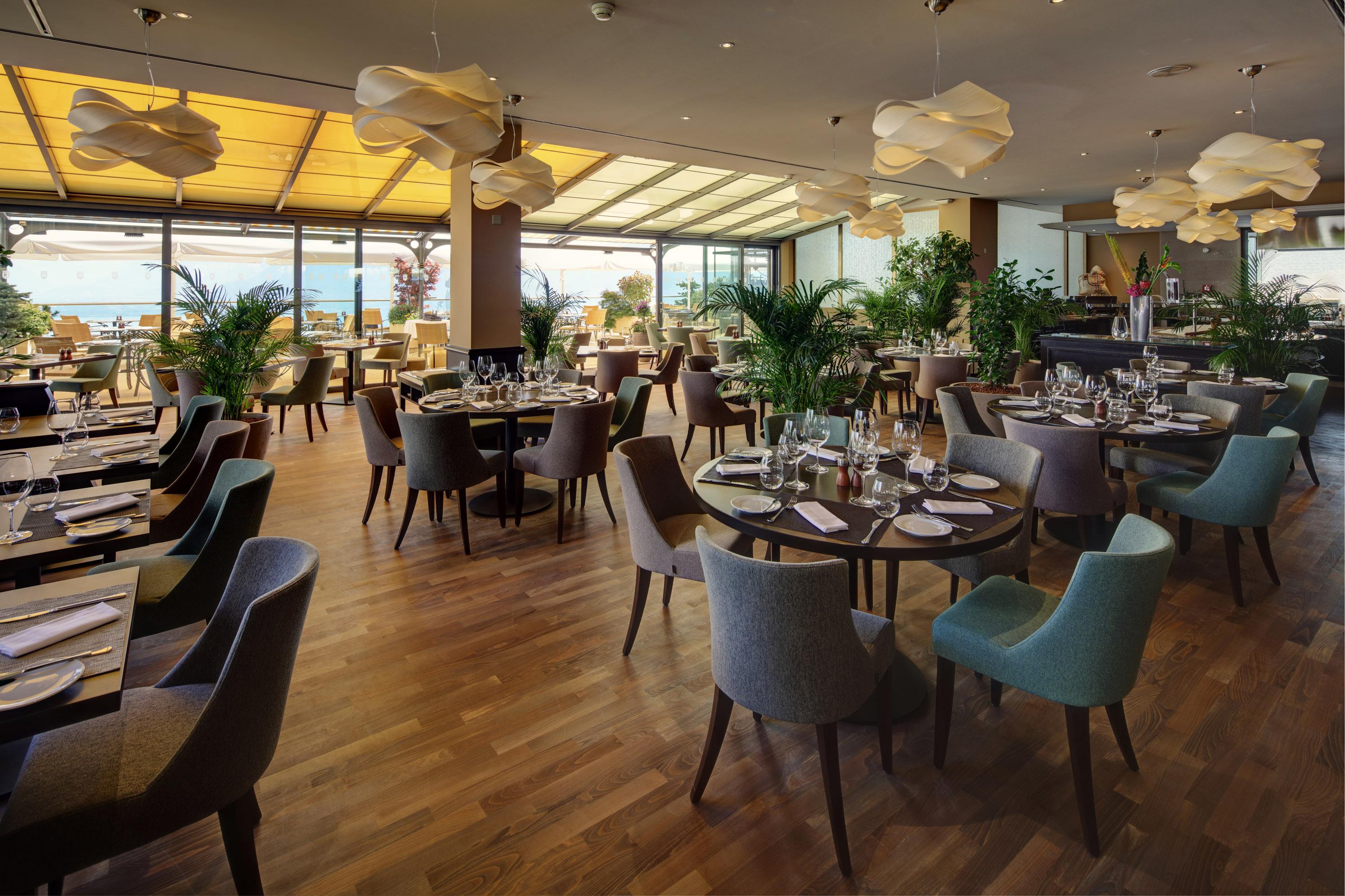 Le Mirador Resort & Spa Mont Pelerin Exterior photo The interior of the restaurant