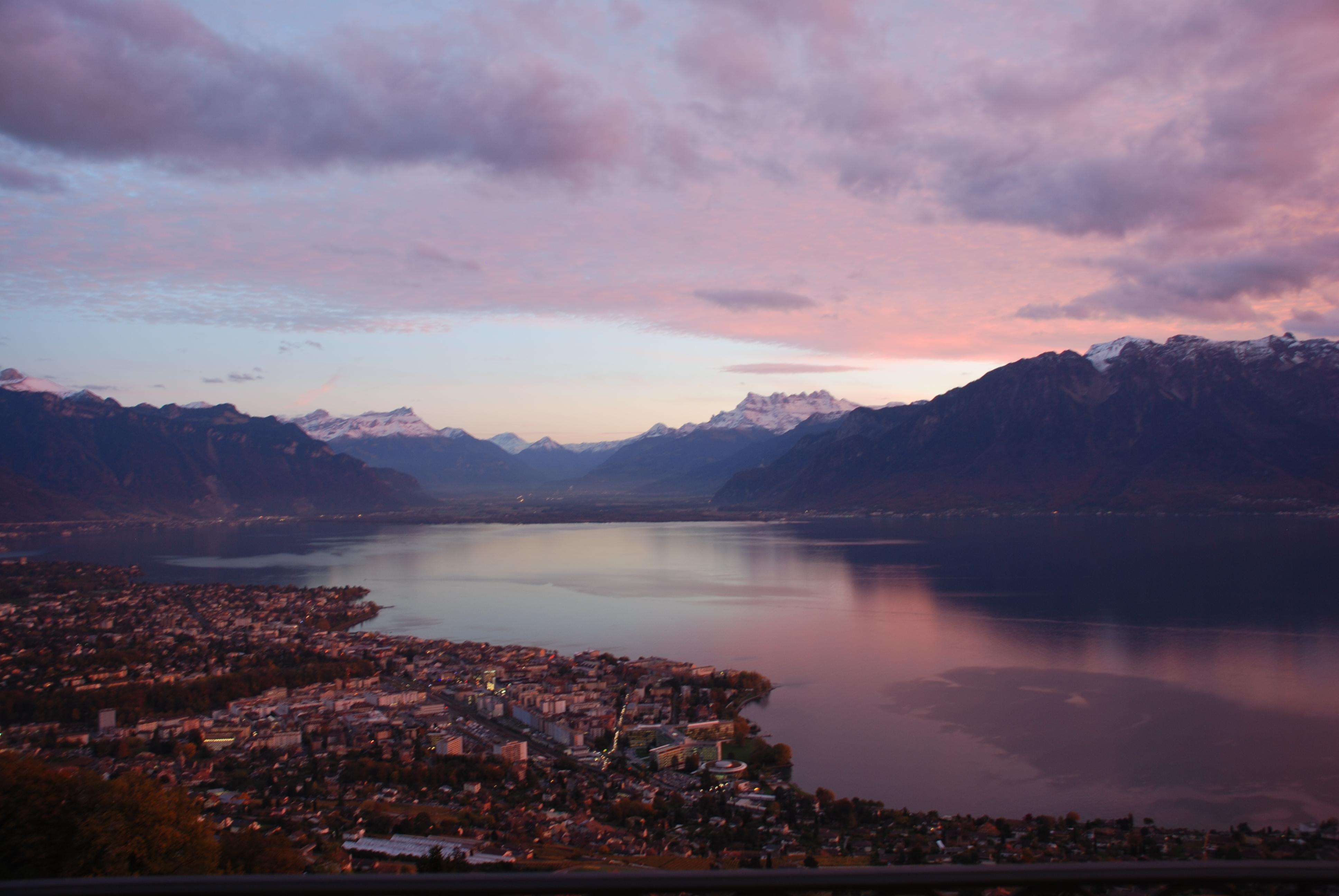Le Mirador Resort & Spa Mont Pelerin Exterior photo View of Montreux and Lake Geneva