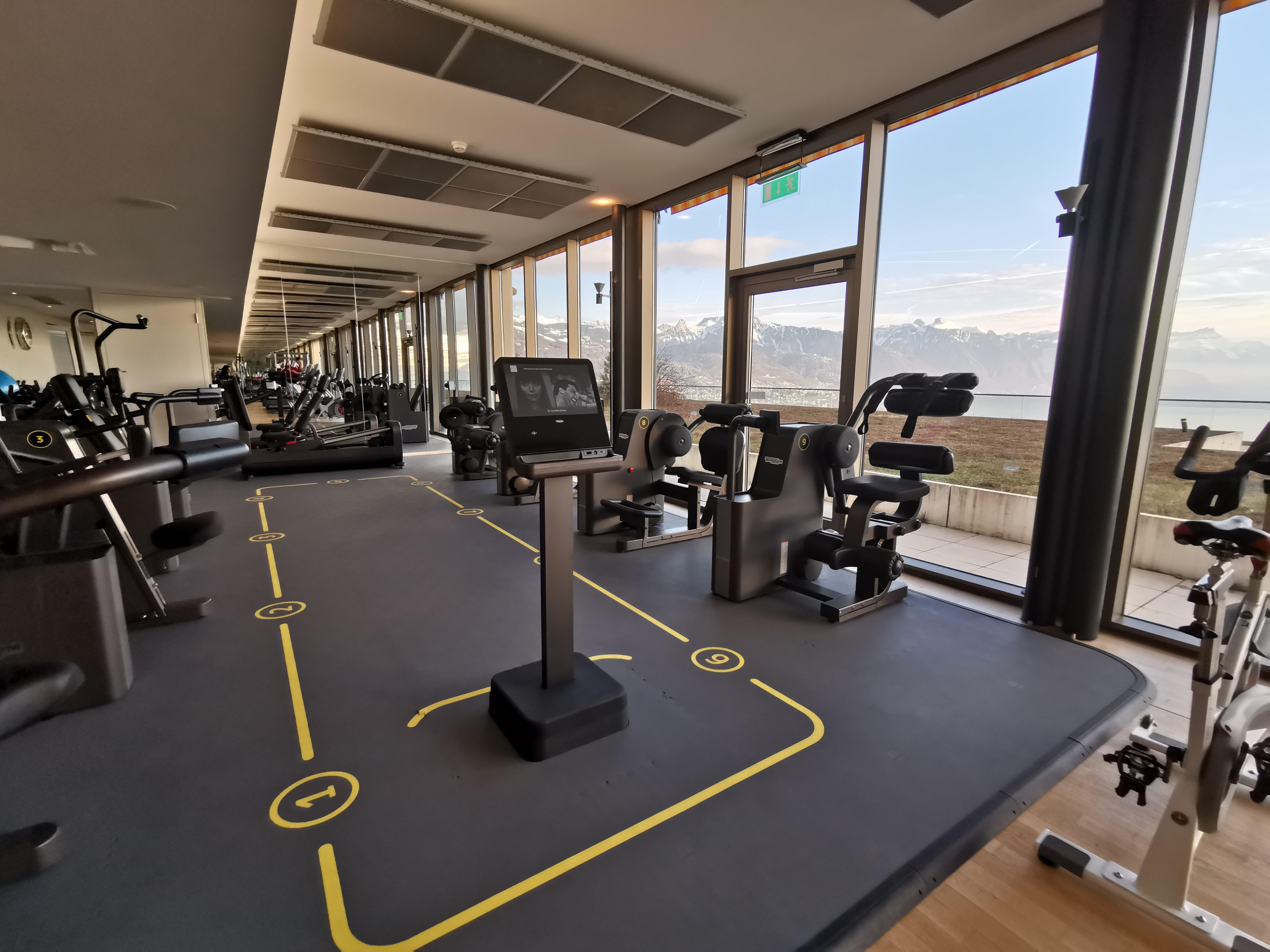 Le Mirador Resort & Spa Mont Pelerin Exterior photo The gym at the hotel