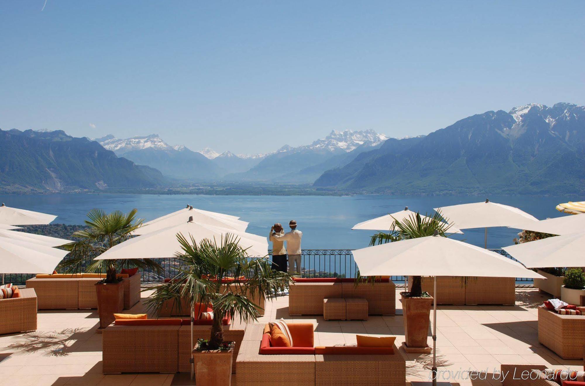 Le Mirador Resort & Spa Mont Pelerin Facilities photo View of Lake Geneva from the hotel