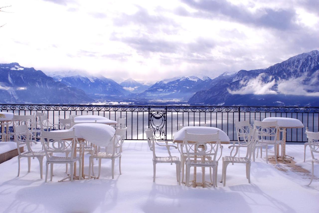 Le Mirador Resort & Spa Mont Pelerin Exterior photo View from the terrace